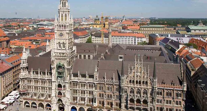 Obiective turistice Munchen, Centrul orasului