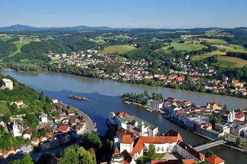 Passau - Confluenta celor Trei Rauri
