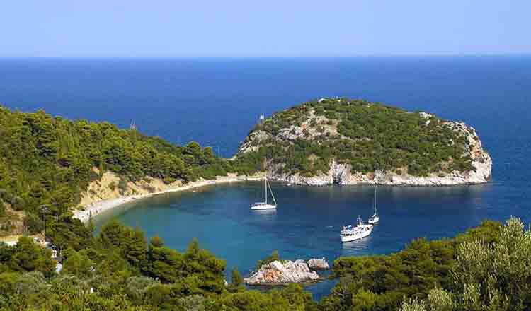 Obiective turistice Skopelos din Grecia