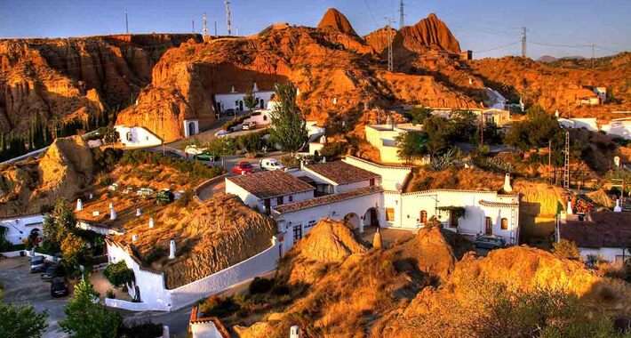 Obiective turistice Guadix, Barrio Troglodyte