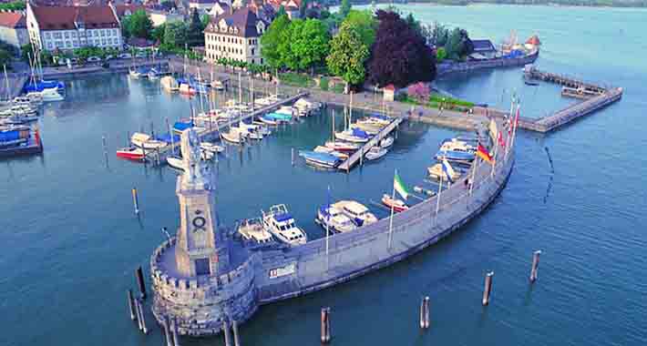 Obiective turistice Lindau, Portul Lindau