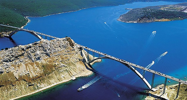 Obiective turistice Insula Krk, Krgki Most