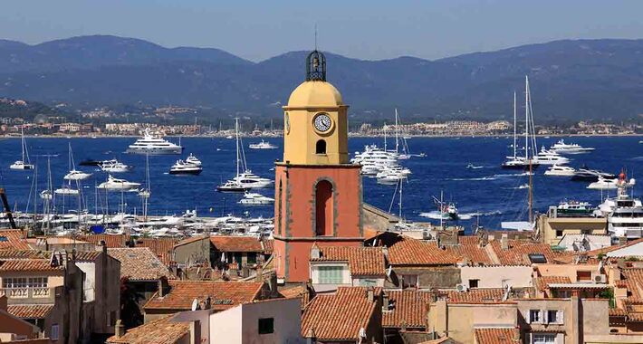 Obiective turistice Saint Tropez, Centrul vechi