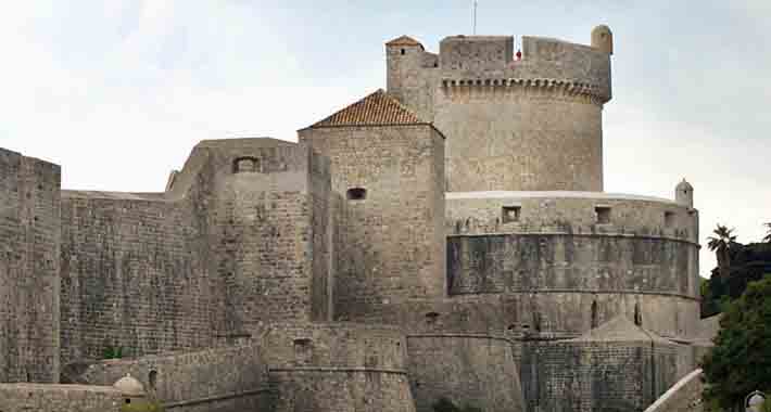 Obiective turistice Dubrovnik, Gradske Zidine
