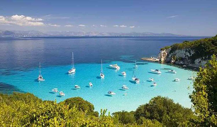 Obiective turistice Paxi din Grecia