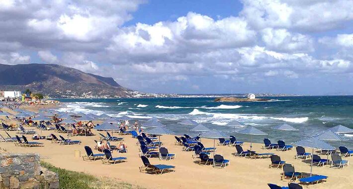 Obiective turistice Malia, Plajele din Malia