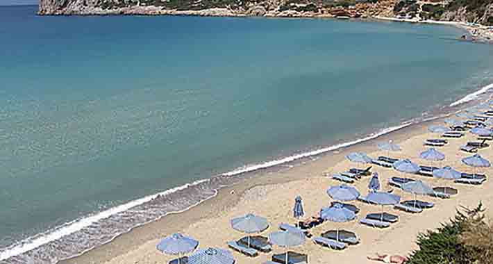 Obiective turistice Elounda, Plajele din Elouda