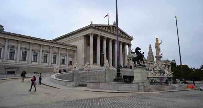 Obiective turistice Viena, Parlamentul
