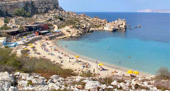 Obiective turistice Coastele insulei Malta, Peninsula Marfa