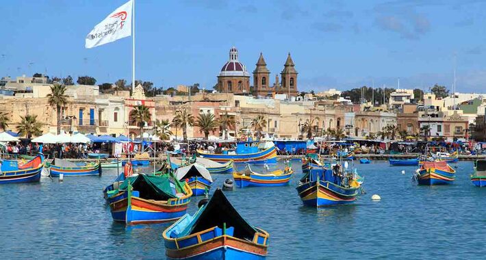 Obiective turistice Coastele insulei Malta, Marsaxlokk
