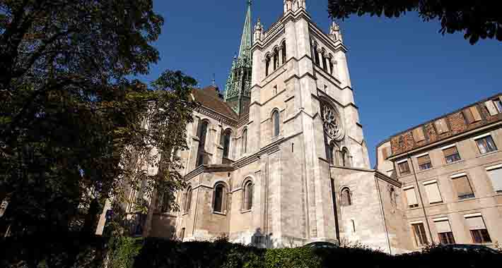 Obiective turistice Geneva, Catedrala Sf. Petru