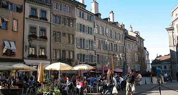 Obiective turistice Geneva, Orasul vechi