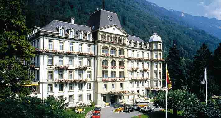 Obiective turistice Interlaken, Hotelul Victoria-Jungfrau 