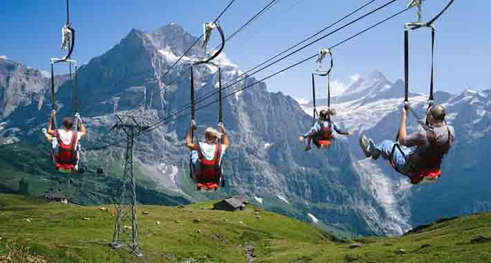 Obiective turistice Interlaken, Grindelwald