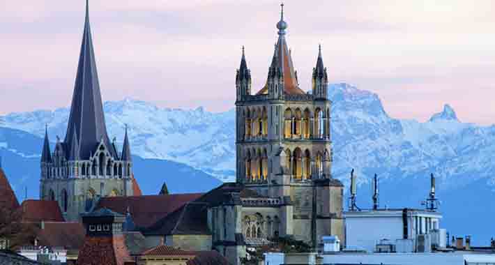 Obiective turistice Lausanne, Catedrala Notre-Dame
