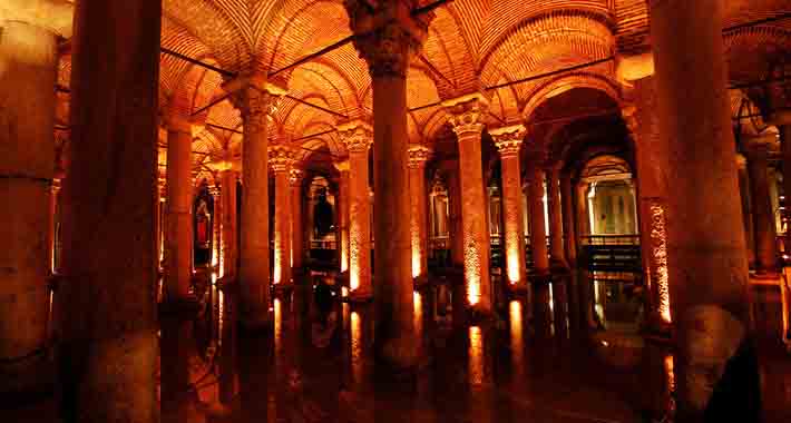 Obiective turistice Istanbul, Yerebatan Sarayi