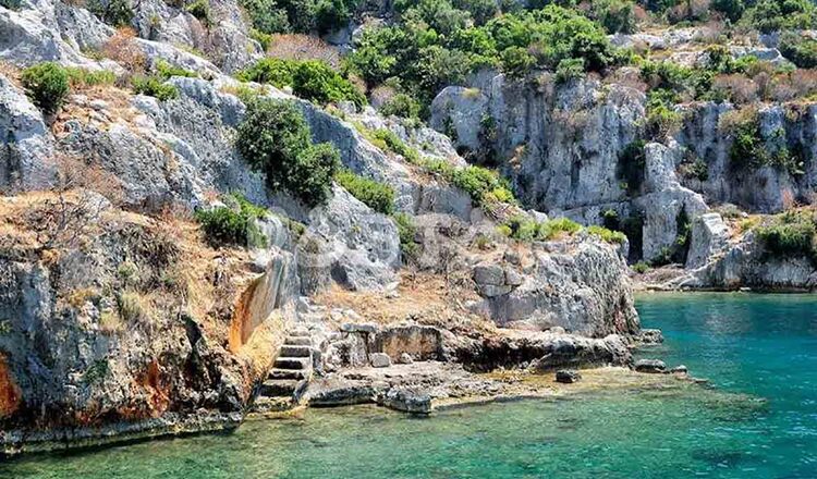 Obiective turistice Kekova din Turcia