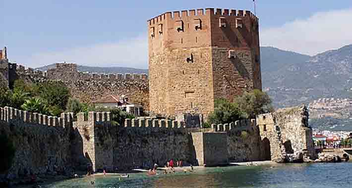 Obiective turistice Alanya, Turnul Kizil Kule