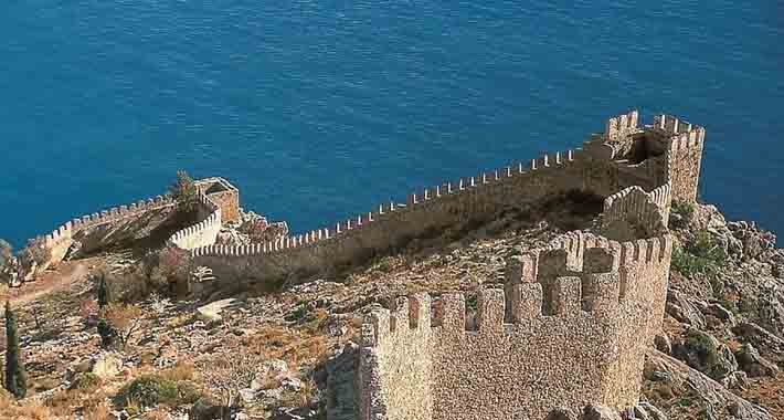 Obiective turistice Alanya, Castelul din Alanya