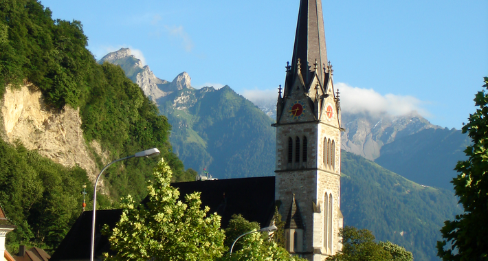 Obiective turistice Vaduz, Catedrala St. Florin