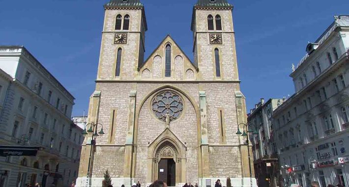 Obiective turistice Sarajevo, Catedrala Inimii Sacre