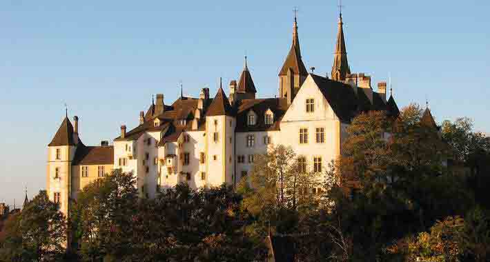 Obiective turistice Neuchatel, Castelul Le Chateau
