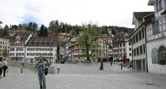 Obiective turistice St Gallen, Orasul vechi