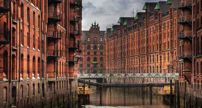 Obiective turistice Hamburg, Speicherstadt 