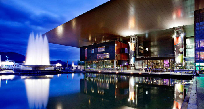 Obiective turistice Lucerne, Centrul Culturii si al Congreselor