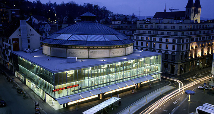 Obiective turistice Lucerne, Bourbaki Panorama