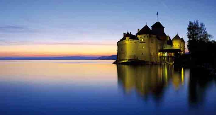 Obiective turistice Vevey, Castelul Chillon