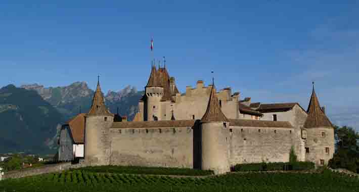 Obiective turistice Vevey, Chateau d Aigle