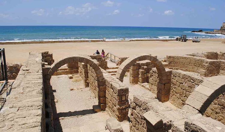 Obiective turistice Caesarea din Israel