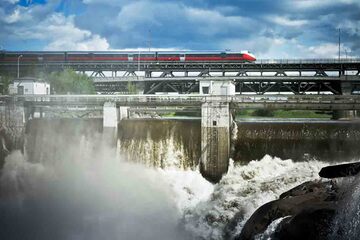 Sarpsborg - Cascada Sarpsfossen