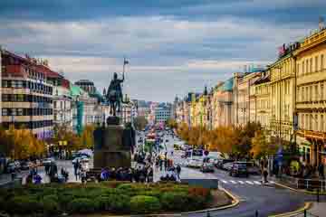 Praga - Piata Wenceslas
