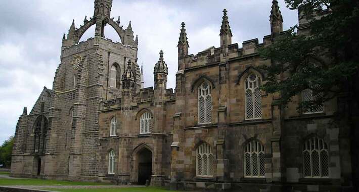 Obiective turistice Aberdeen, Universitatea si King's College din Aberdeen