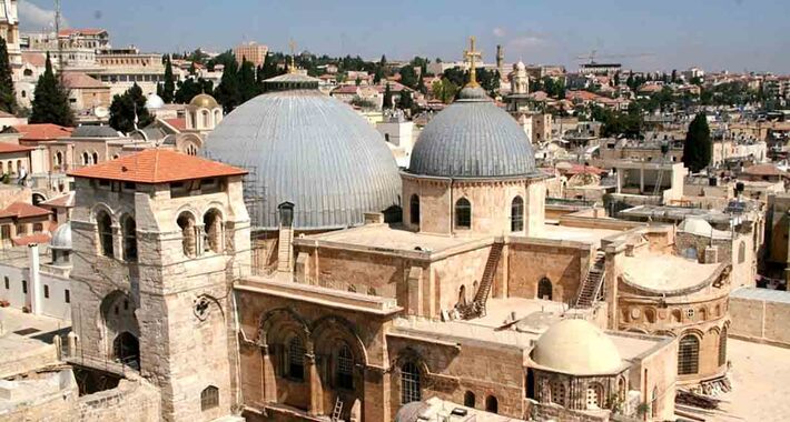 Obiective turistice Ierusalim, Cartierul Crestin