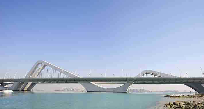 Obiective turistice Dubai, Podul Sheikh Zayed