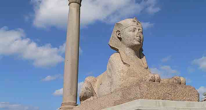 Obiective turistice Alexandria, ​Stalpul lui Pompei