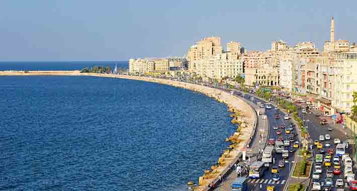 Obiective turistice Alexandria, Corniche